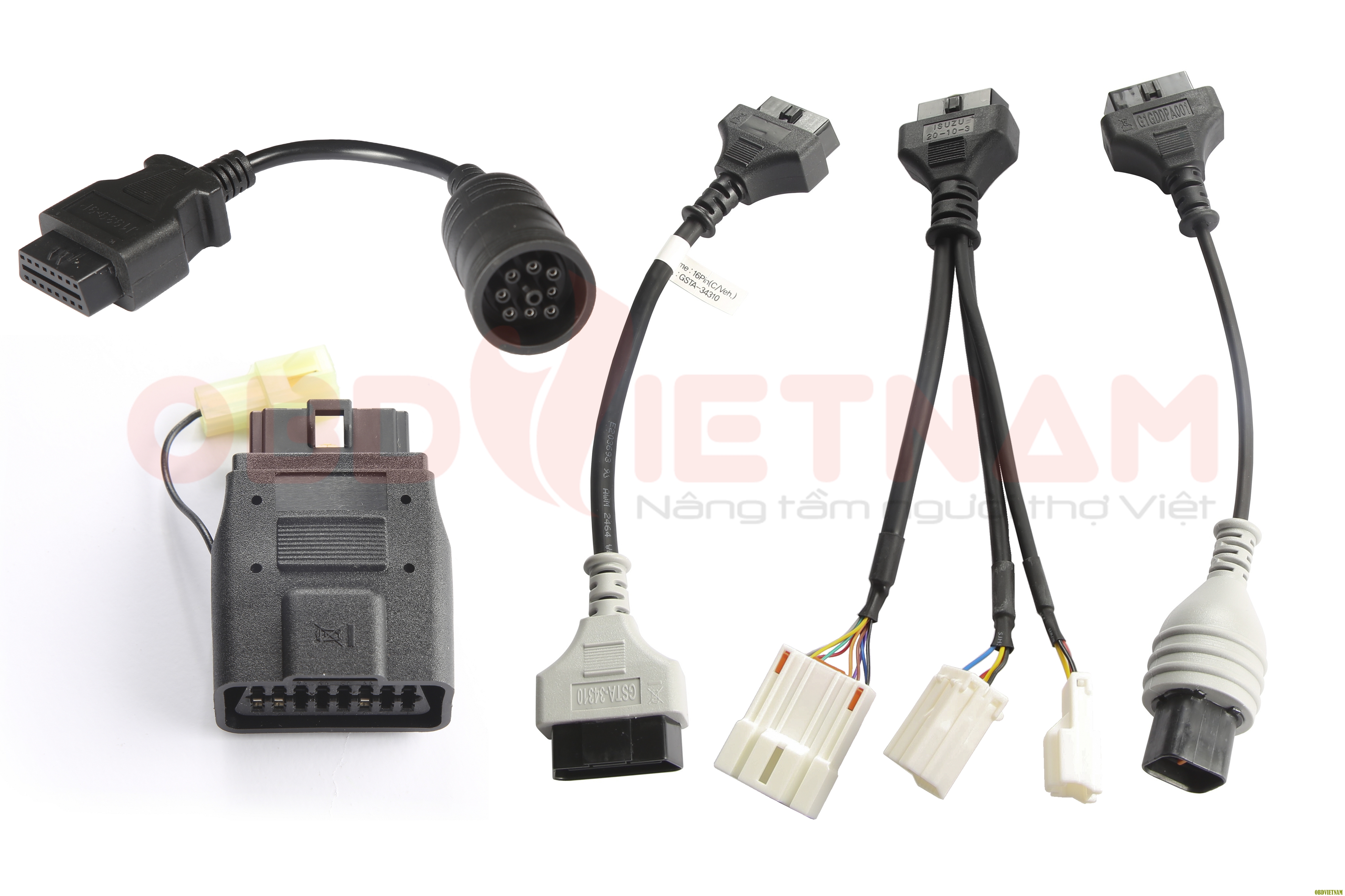 Bộ Giắc Chẩn Đoán OBD II Dành Cho Xe Tải