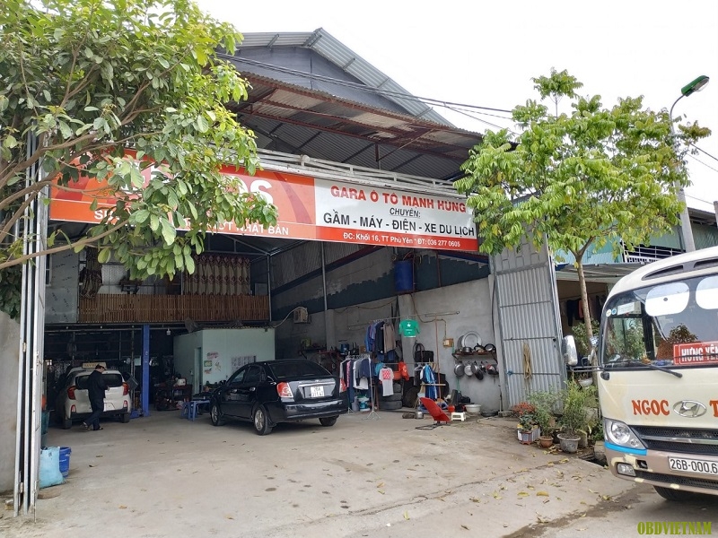 Garage ô tô Mạnh Hùng mua Gscan 2 tại OBD Việt Nam