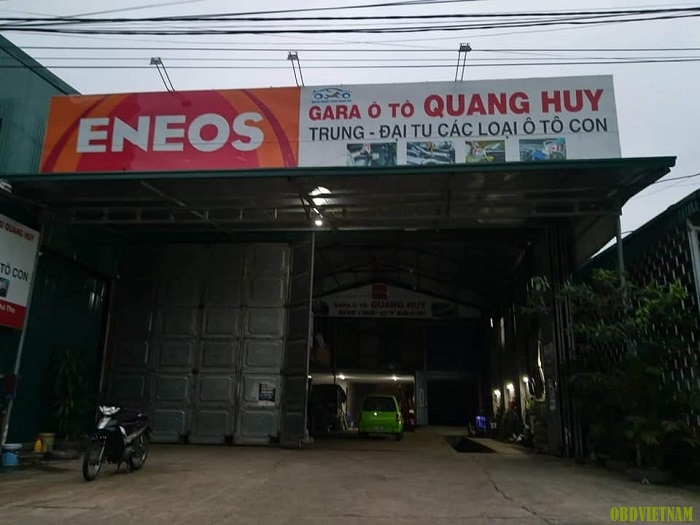 Tổng quan garage ô tô của anh Quang Huy