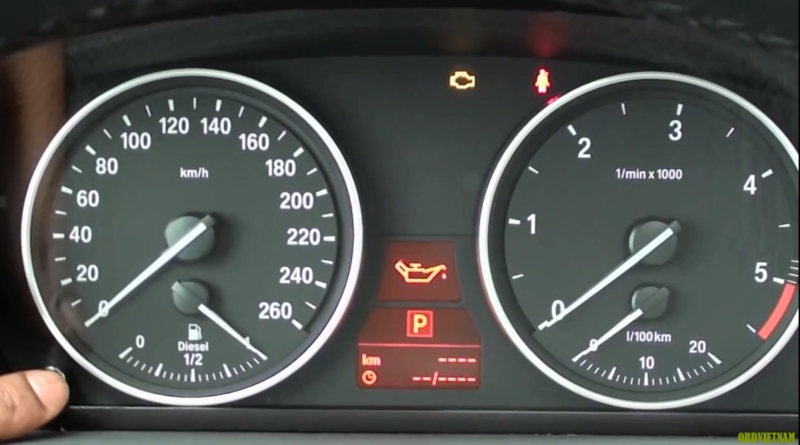 hướng dẫn reset bảo dưỡng trên BMW X6