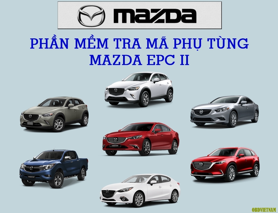 Phần Mềm Tra Mã Phụ Tùng Mazda EPC II