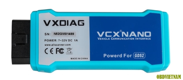 Thiết Bị Chẩn Đoán Chuyên Hãng GM VXDIAG VCX Nano