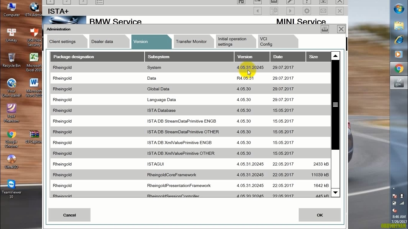 Thiết Bị Chẩn Đo&aacute;n Chuy&ecirc;n H&atilde;ng BMW ICOM A2